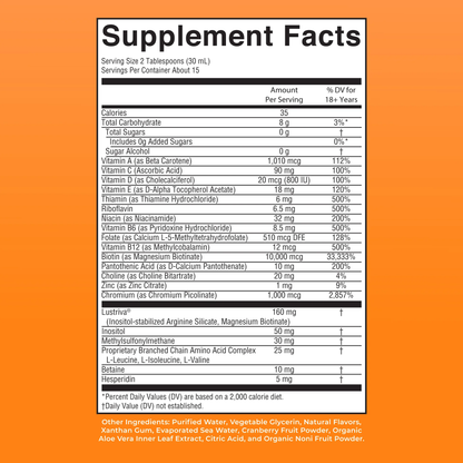 Advanced Hair Growth Liquid Multivitamin