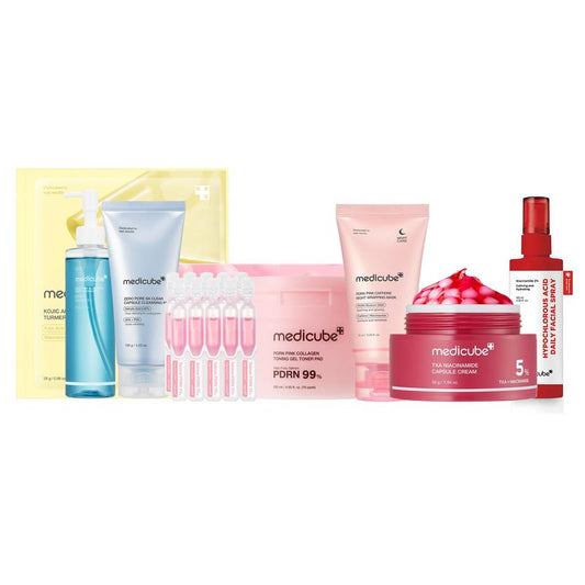 Medicube Affordable Glow in a WEEK Set (8 Pcs)